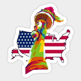 American Freedom Sticker